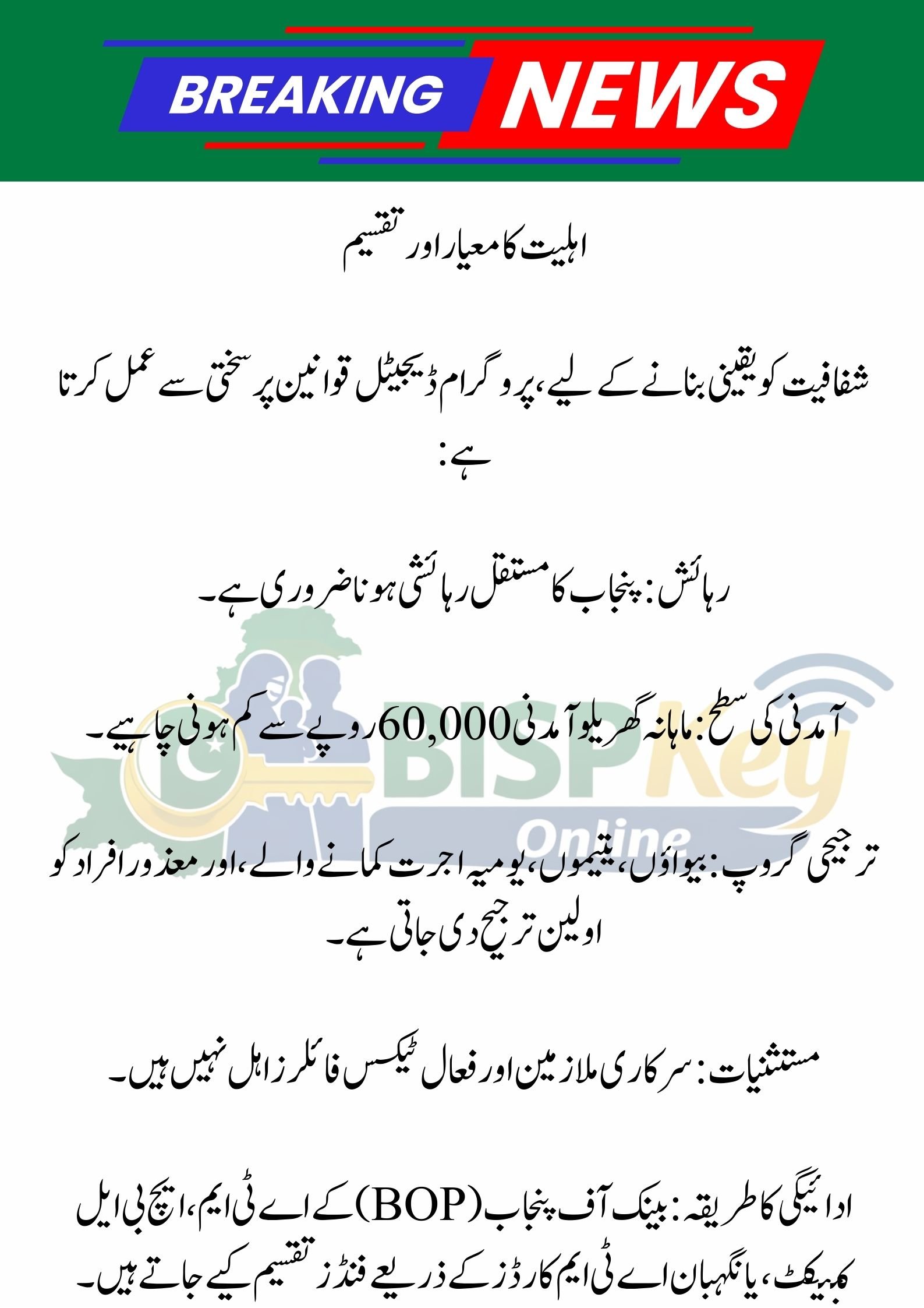 Maryam Ko Batain – Get Rs 10,000 Cash via Helpline 1000 Official Guide